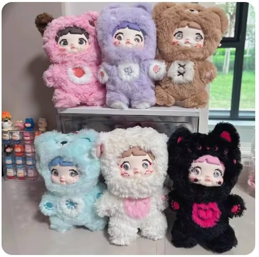 nommi ぬいぐるみ シークレット 黒ピンク Nommi 一口甜心 黒いウサギ シークレット - メルカリ
